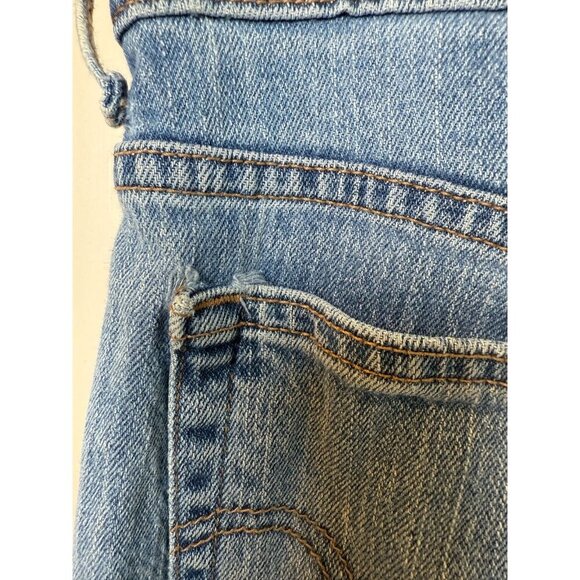 Levi's 505 Women's Long Straight Leg Nouveau Low Jeans Size 8L - Picture 8 of 14